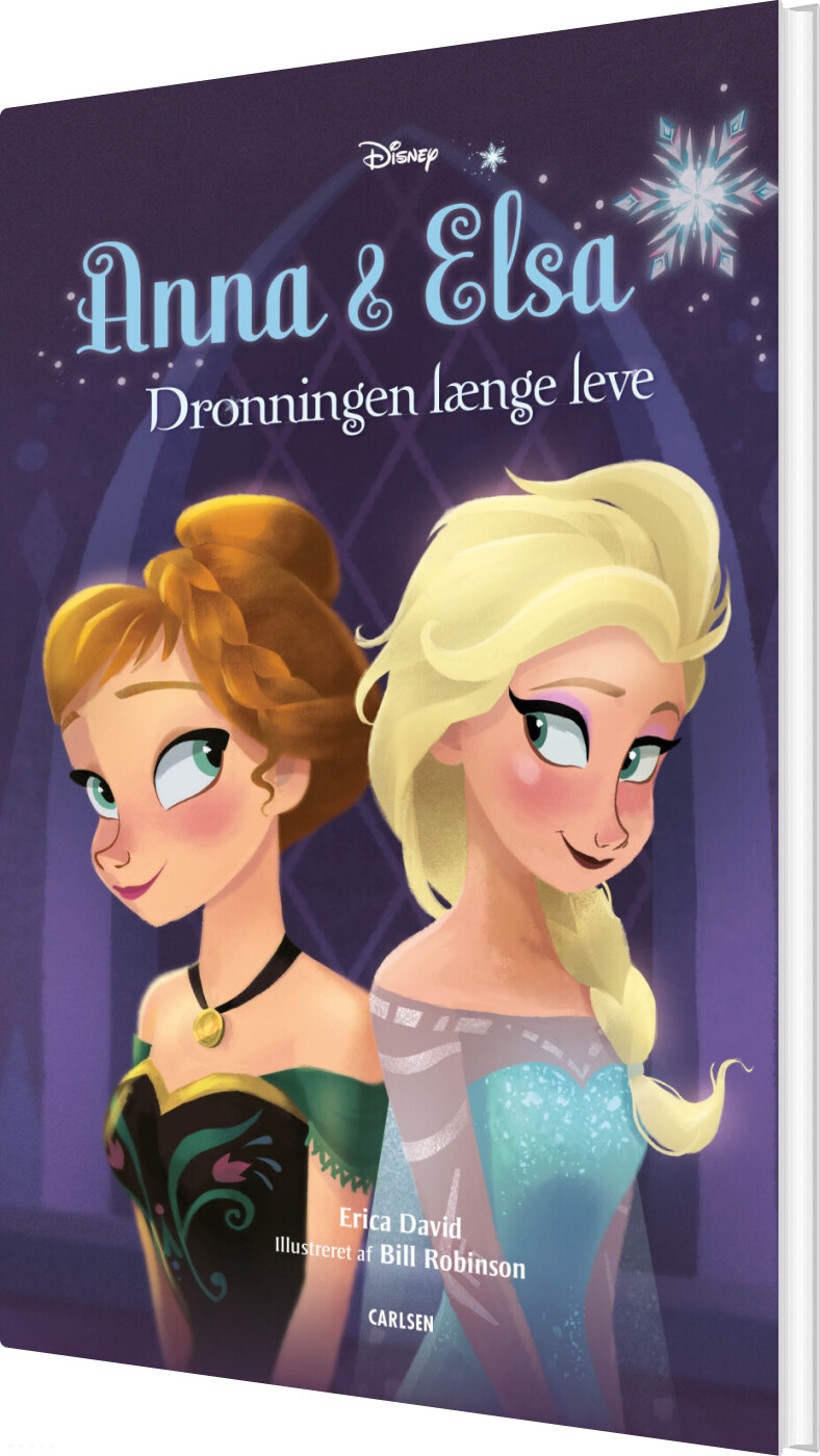 Anna Og Elsa - Dronningen Længe Leve - Disney - Bog