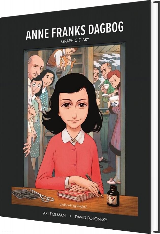 Anne Franks Dagbog Graphic Novel af Frank - - Gucca.dk
