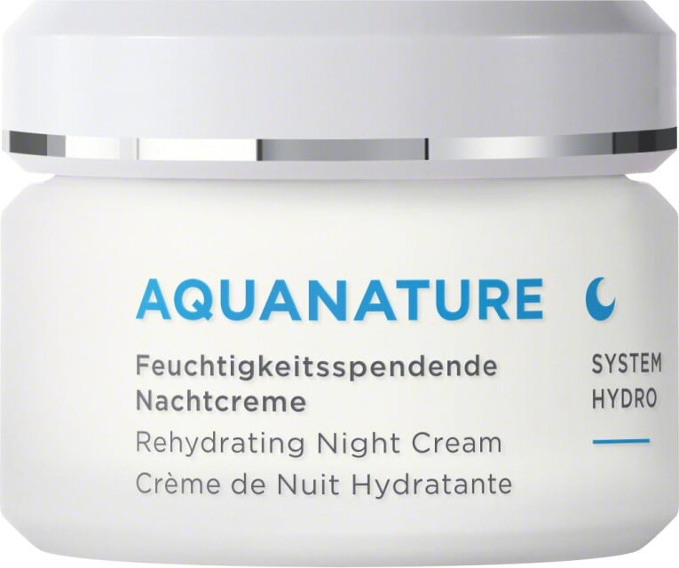 Annemarie Börlind - Aquanature System Hydro Rehydrating Night Cream 50 Ml - Natcreme
