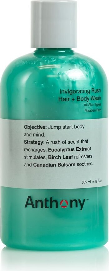 Anthony Logistics Invigorating Rush Hair + Body Wash (355 ml)