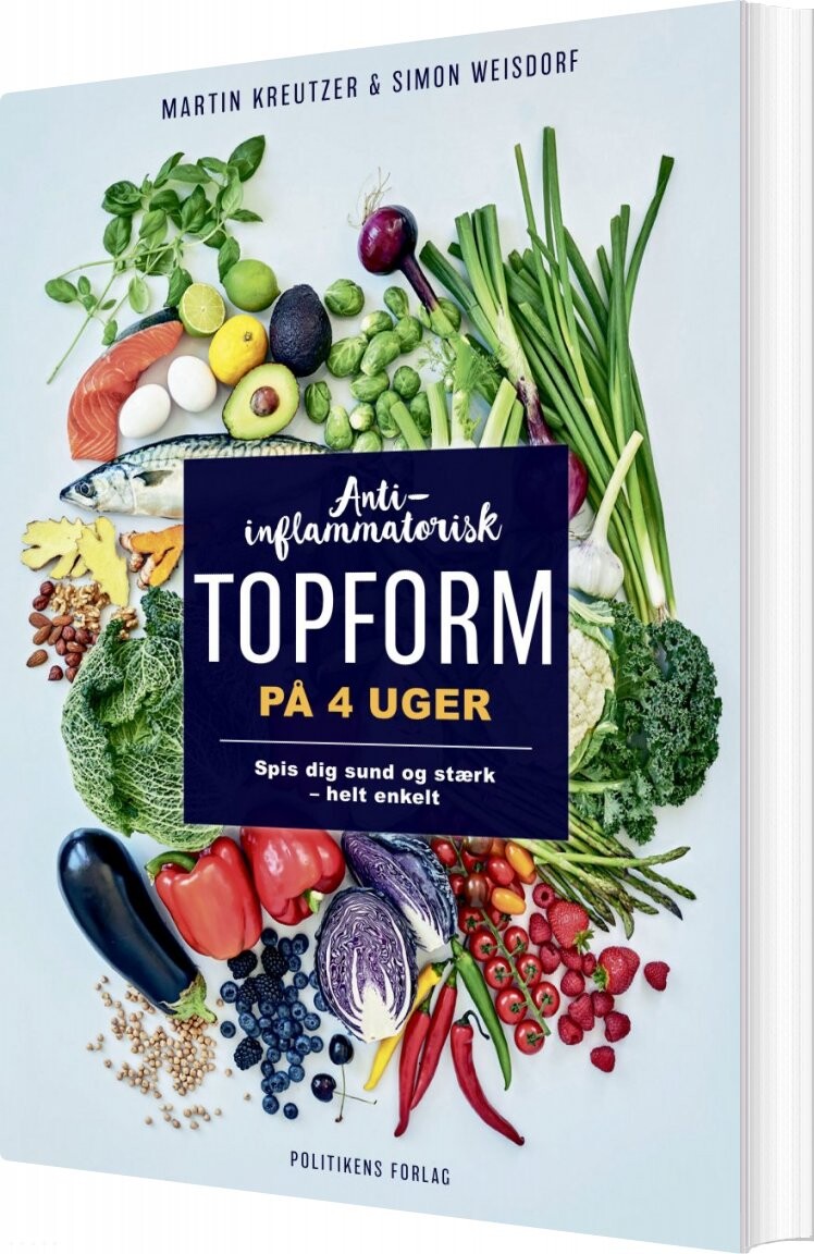 Anti-inflammatorisk Topform På 4 Uger - Simon Weisdorf - Bog