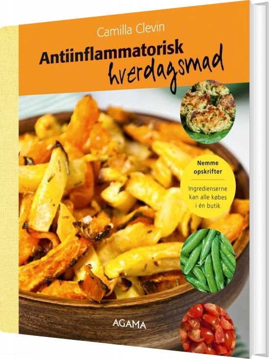 Billede af Antiinflammatorisk Hverdagsmad - Camilla Clevin - Bog