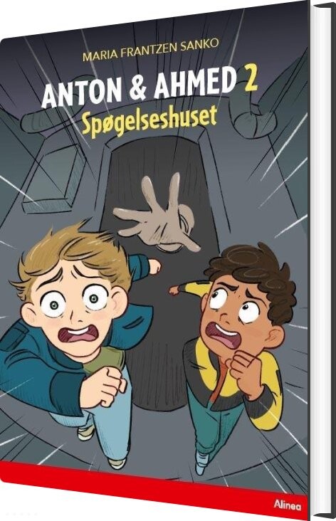Billede af Anton Og Ahmed 2, Spøgelseshuset, Rød Læseklub - Maria Frantzen Sanko - Bog