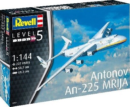 Revell - Antonov An-225 Mrija Fly Byggesæt - 1:144 - Level 5 - 04958