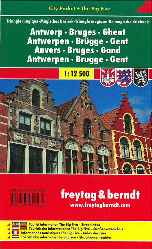 Billede af Antwerp, Bruges, Ghent City Pocket + The Big Five - Diverse - English Book