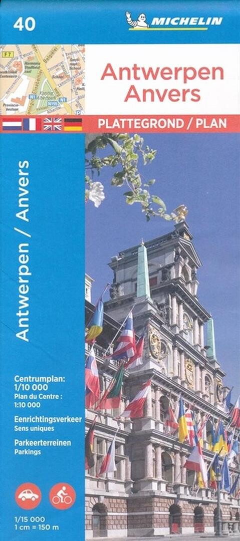 Billede af Antwerpen City Plan - Diverse - English Book