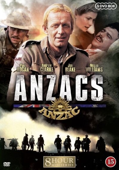Anzacs - Tv-serie Fra 1985 - DVD - Tv-serie