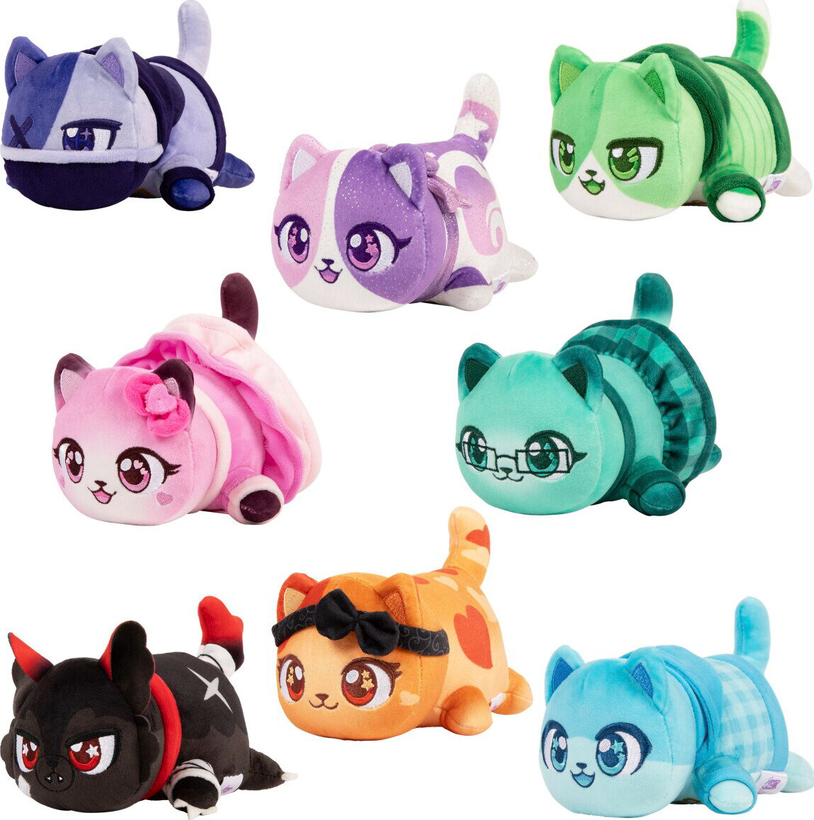 Aphmau Legetøj - Mystery Meemeow Mystreet Plush - 15 cm - Asst.