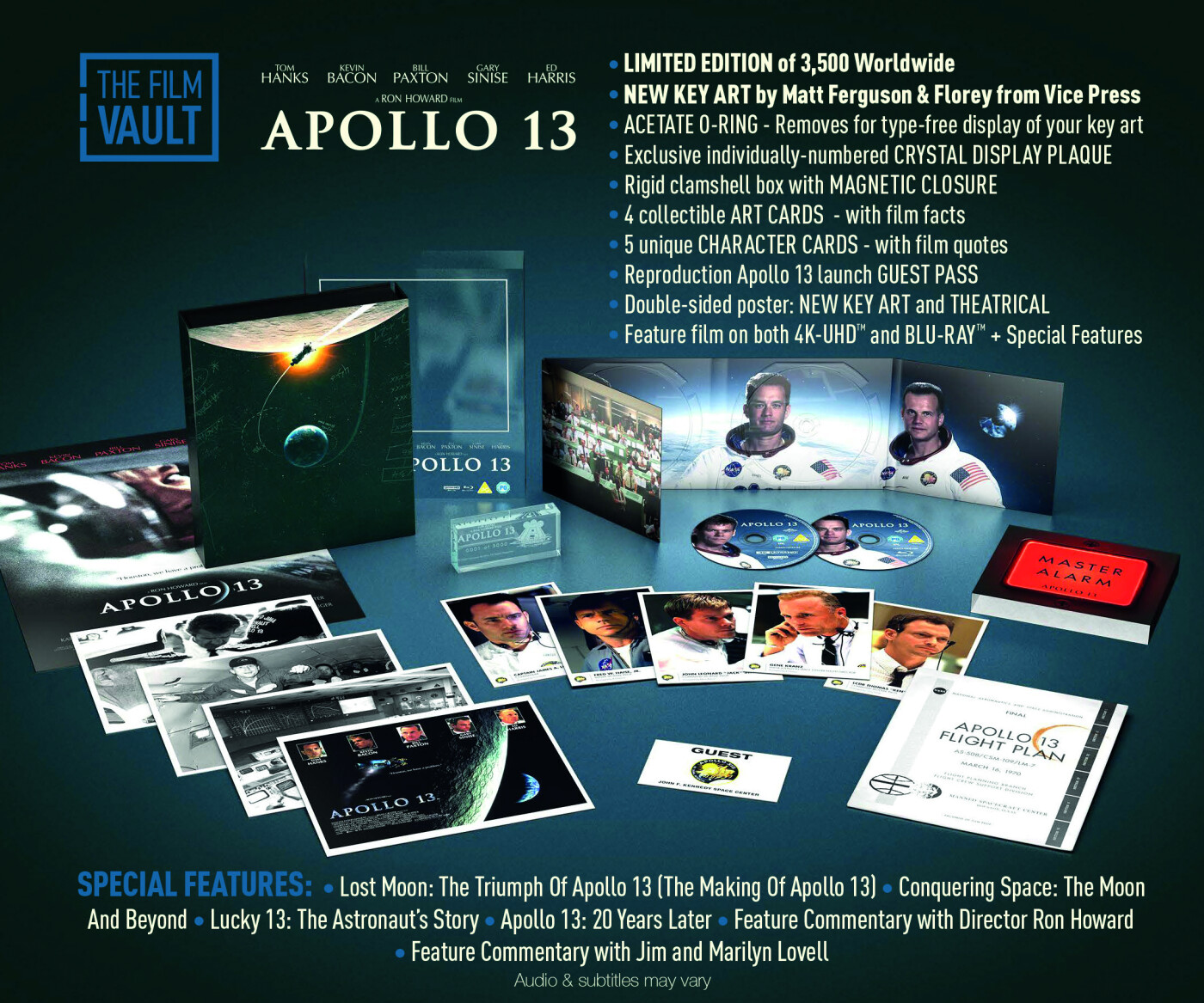 Apollo 13 - Vault Edition  - 4K Blu-Ray