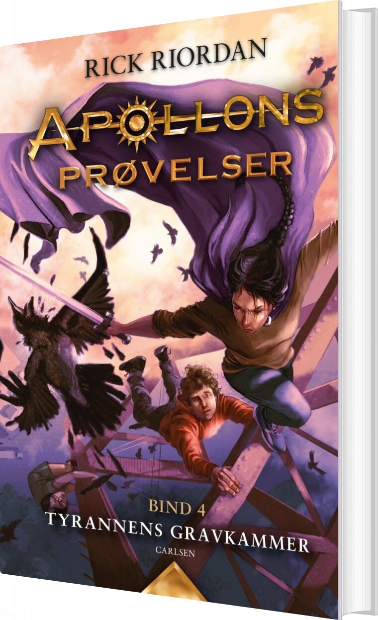 Apollons Prøvelser 4 - Tyrannens Gravkammer - Rick Riordan - Bog