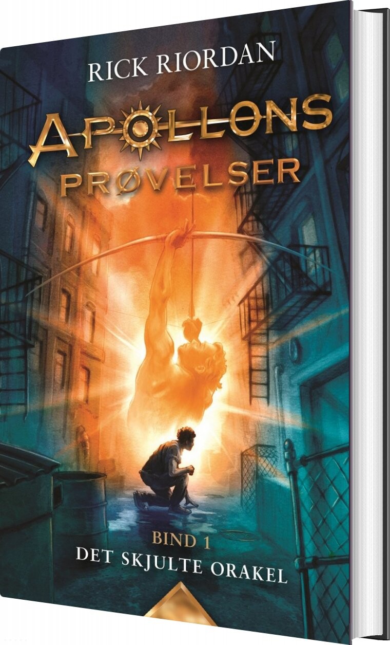 Apollons Prøvelser 1 - Det Skjulte Orakel - Rick Riordan - Bog