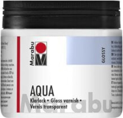 Se Marabu - Aqua Gloss Varnish - Klar Lak Til Malerier 500 Ml hos Gucca.dk