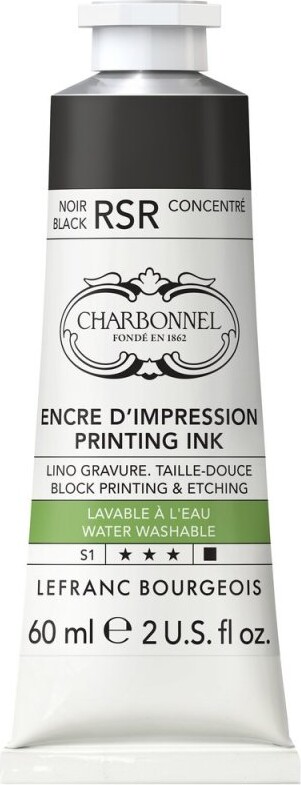 Billede af Charbonnel - Printing Ink Blæk - Sort Rsr 60 Ml