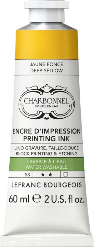 Se Charbonnel - Printing Ink Blæk - Deep Yellow 60 Ml hos Gucca.dk
