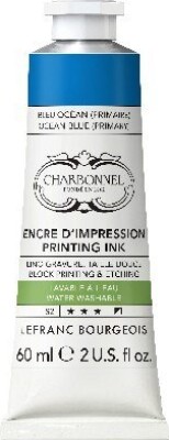 Billede af Charbonnel - Printing Ink - Ocean Blue Primary 60 Ml