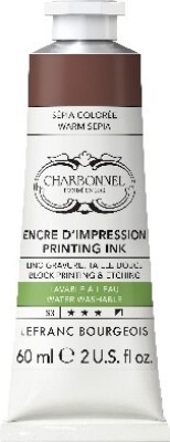 Charbonnel - Printing Ink - Warm Sepia 60 Ml