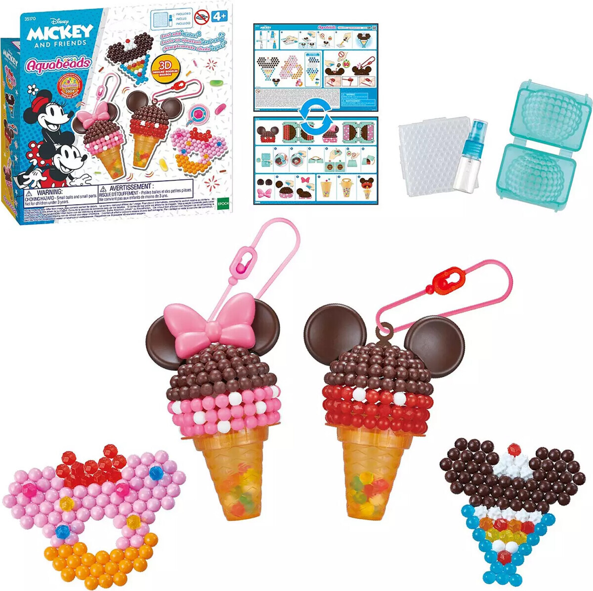 Aquabeads - Mickey Og Venner Is Sæt - Epoch