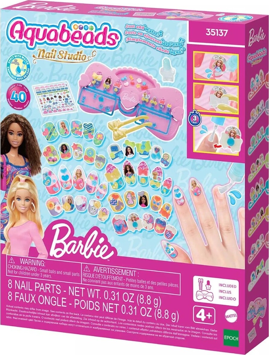 Aquabeads - Neglestudie Barbie Designersæt