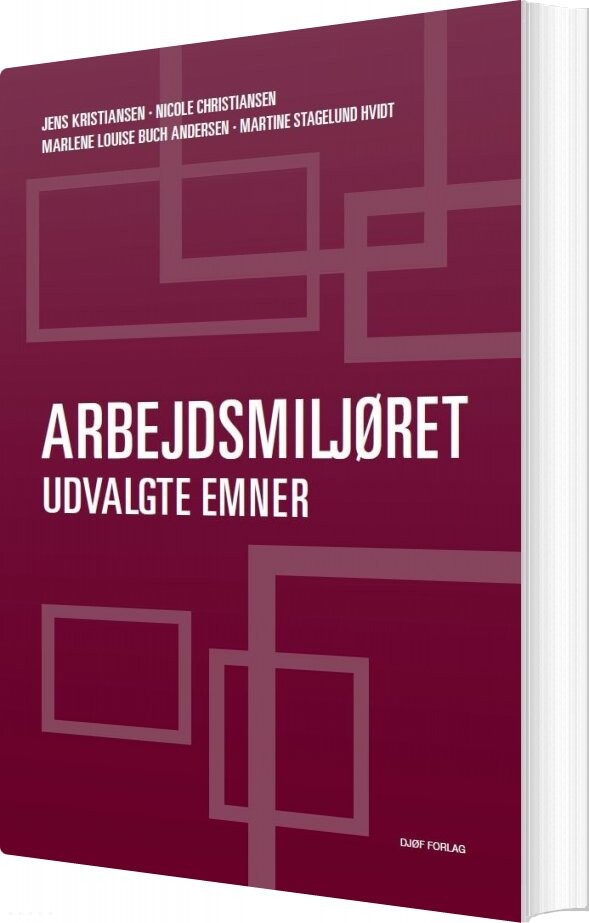 Arbejdsmiljøret - Jens Kristiansen - Bog