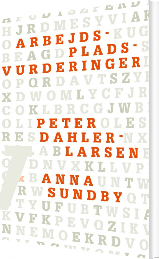 Arbejdspladsvurderinger - Peter Dahler-larsen - Bog