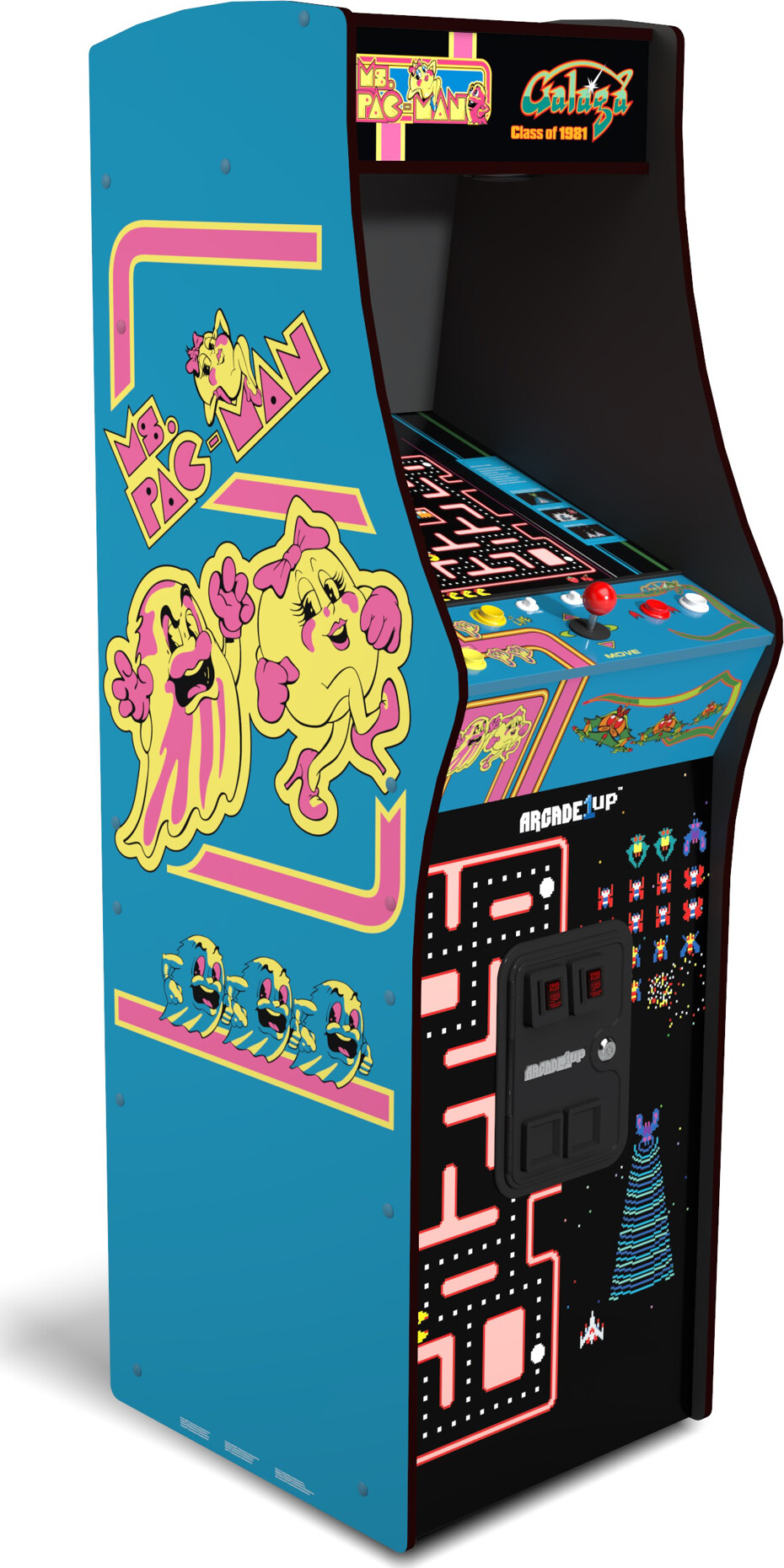 Billede af Arcade 1 Up - Ms. Pac-man Vs Galaga - Class Of 81 - Deluxe Arcade Machine