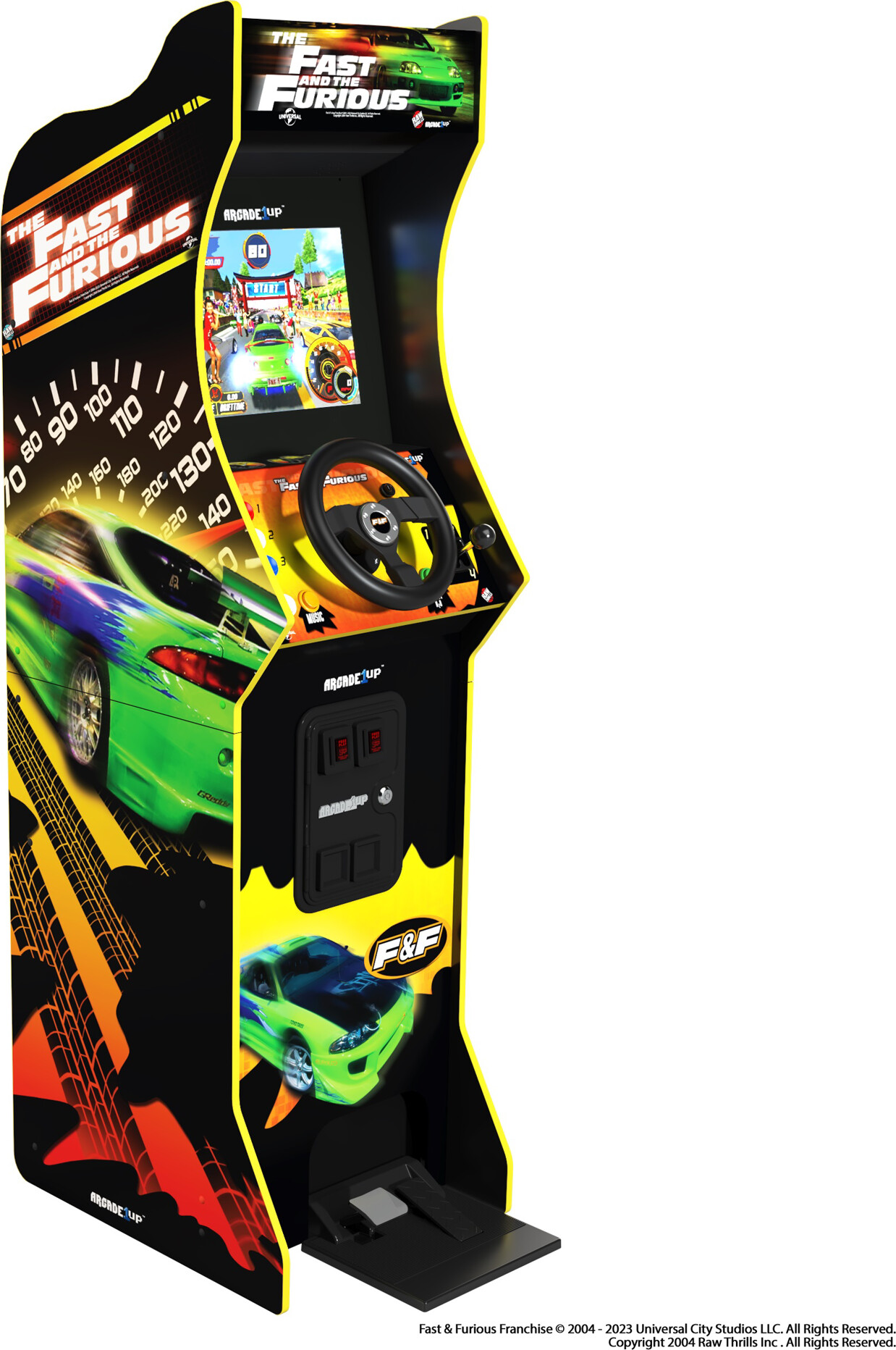 Billede af Arcade 1 Up - The Fast & The Furious Deluxe Arcade Machine