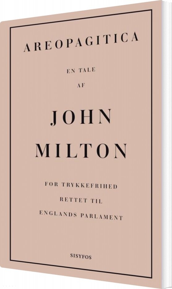 Billede af Areopagitica - John Milton - Bog