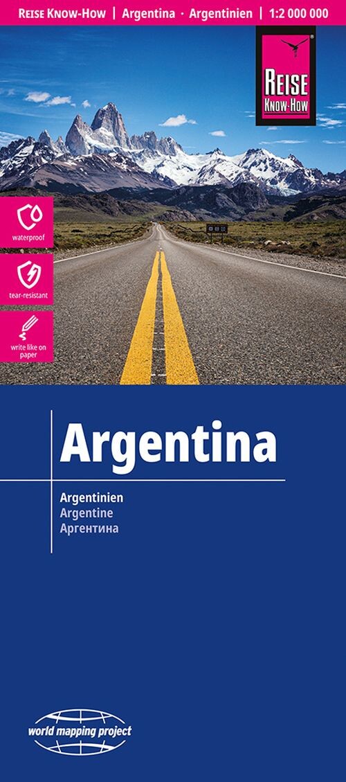 Argentina, World Mapping Project - Reise Know-how - English book