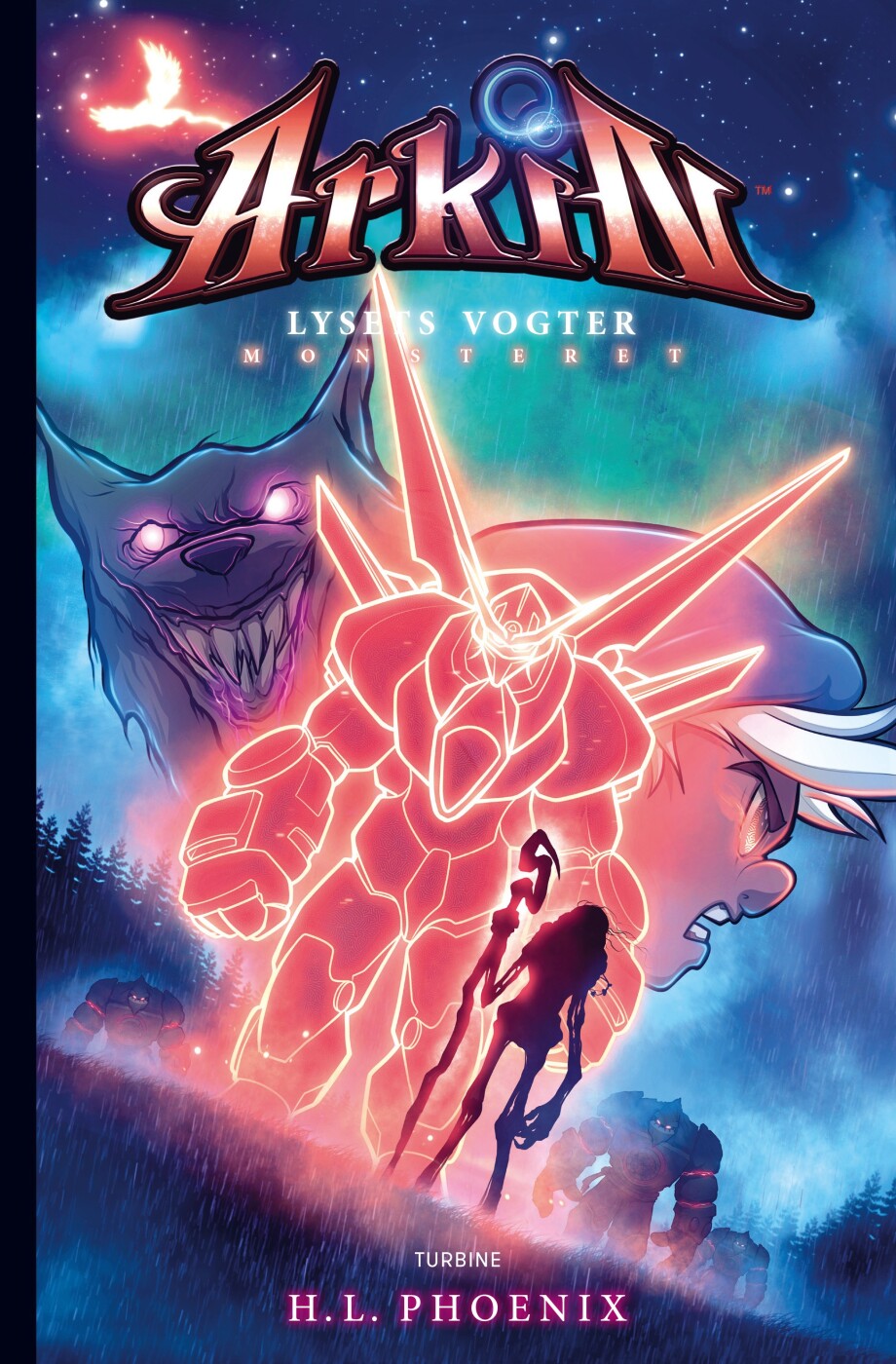 Arkin - Lysets Vogter: Monsteret - H.l. Phoenix - Bog