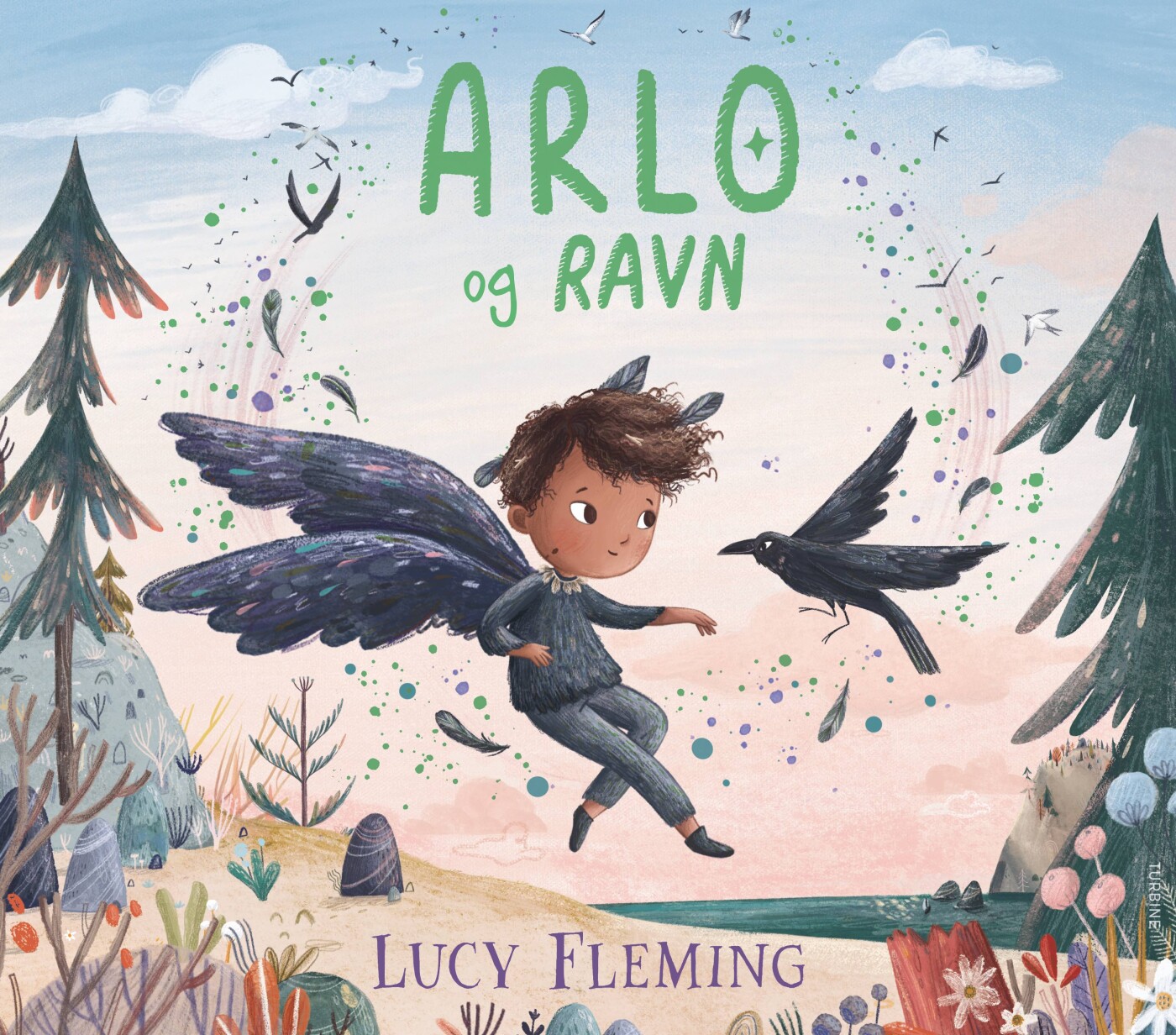 Arlo Og Ravn - Lucy Fleming - Bog