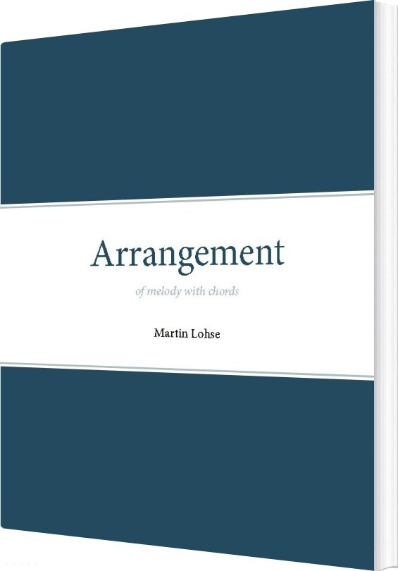 Arrangement - Martin Lohse - English Book