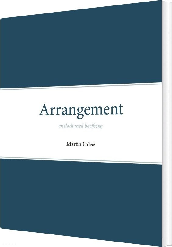 Arrangement - Martin Lohse - Bog