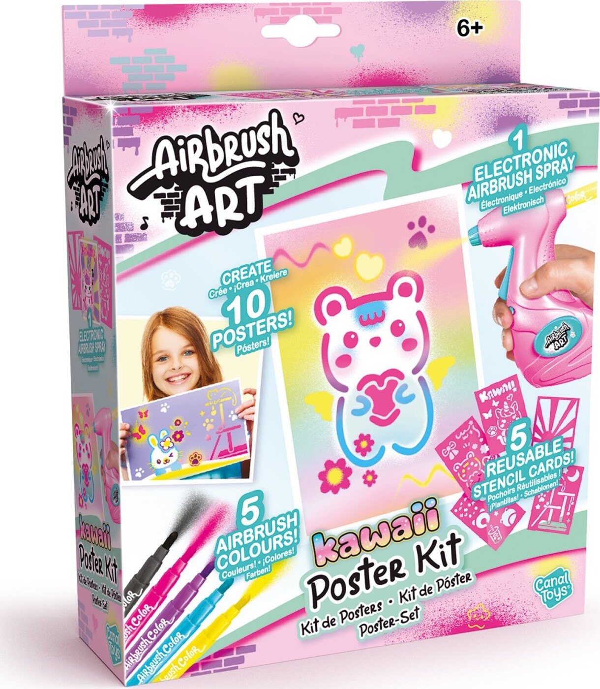 Art - Airbrush Minikunstplakat Kit