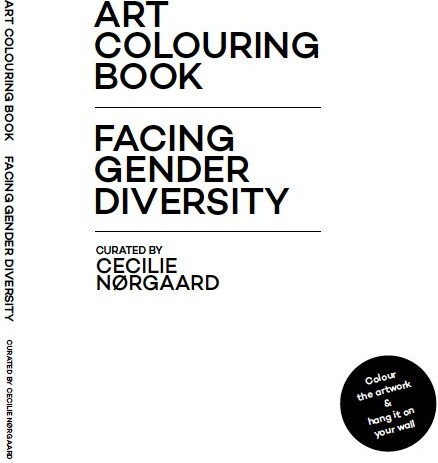 Art Colouring Book - Cecilie Nørgaard - English Book