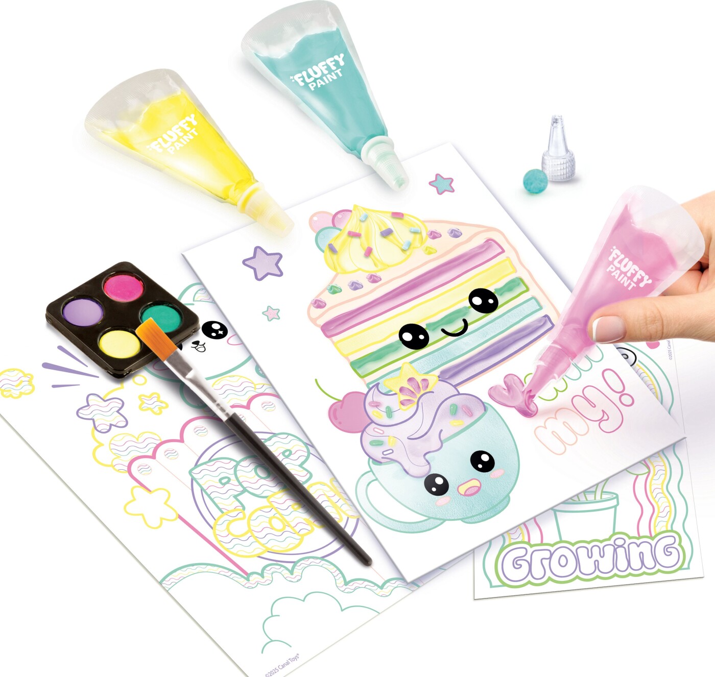 Art Lab - Fluffy Paint Kit