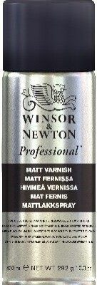 Winsor & Newton - Matt Varnish - Mat Lak Spray 400 Ml