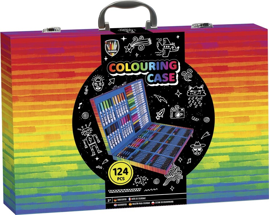 Creative Craft Group ART SET i kuffert, 124 dele