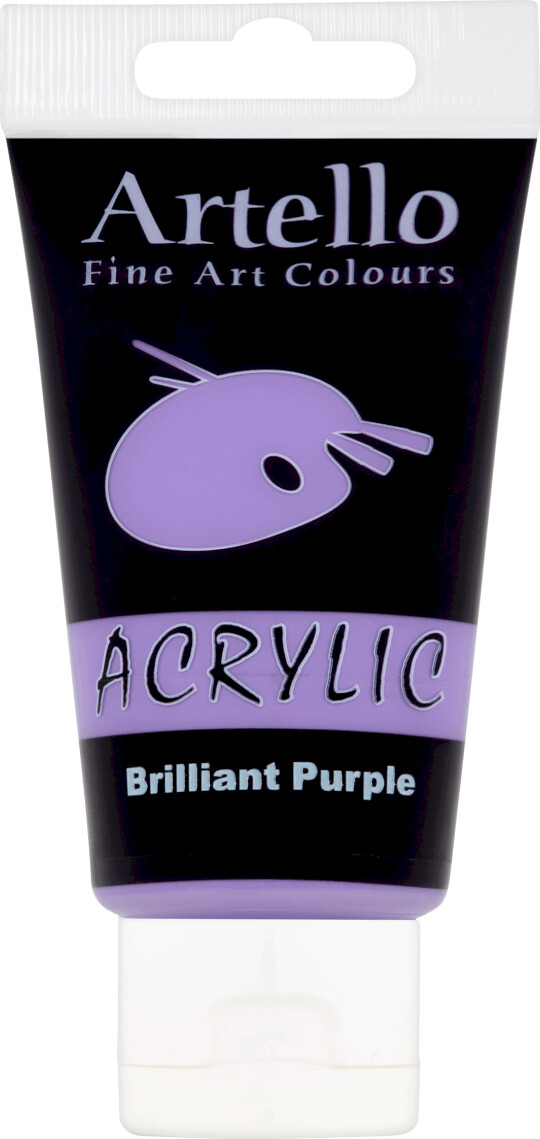 Artello Acrylic - Akrylmaling - 75 Ml - Brilliant Lilla