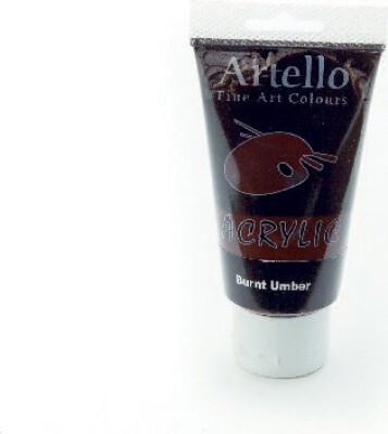 Billede af Artello Acrylic - Akrylmaling - 75 Ml - Burnt Umber Brun hos Gucca.dk