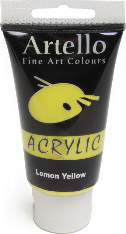 Billede af Artello Acrylic - Akrylmaling - 75 Ml - Citron Gul hos Gucca.dk
