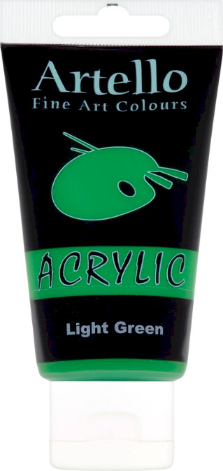 Artello Acrylic - Akrylmaling - 75 Ml - Lys Grøn