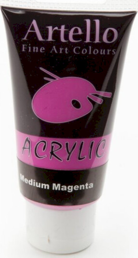 Billede af Artello Acrylic - Akrylmaling - 75 Ml - Medium Magenta hos Gucca.dk