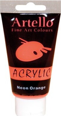 Billede af Artello Acrylic - Akrylmaling - 75 Ml - Neon Orange hos Gucca.dk