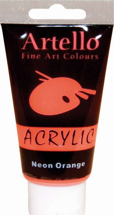 Artello Acrylic - Akrylmaling - 75 Ml - Neon Orange
