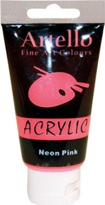 Artello Acrylic - Akrylmaling - 75 Ml - Neon Pink