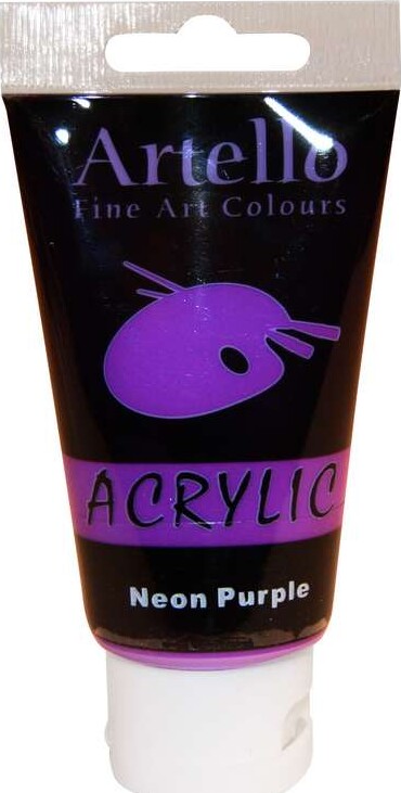 Artello Acrylic - Akrylmaling - 75 Ml - Neon Lilla