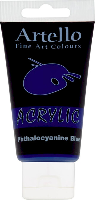 Artello Acrylic - Akrylmaling - 75 Ml - Phthalocyanin Blå