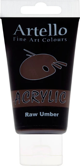 Billede af Artello Acrylic - Akrylmaling - 75 Ml - Raw Umber Brun hos Gucca.dk