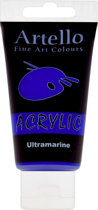 Billede af Artello Acrylic - Akrylmaling - 75 Ml - Ultramarine Blå hos Gucca.dk