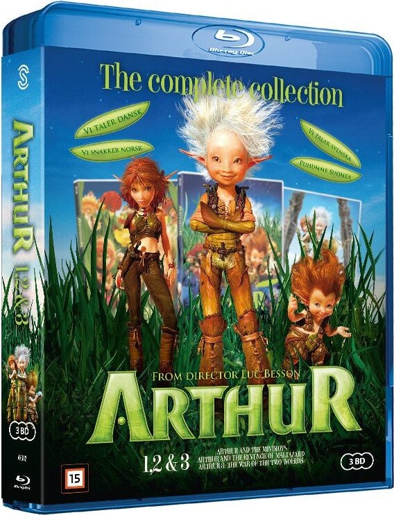 Arthur 1-3 - Blu-Ray
